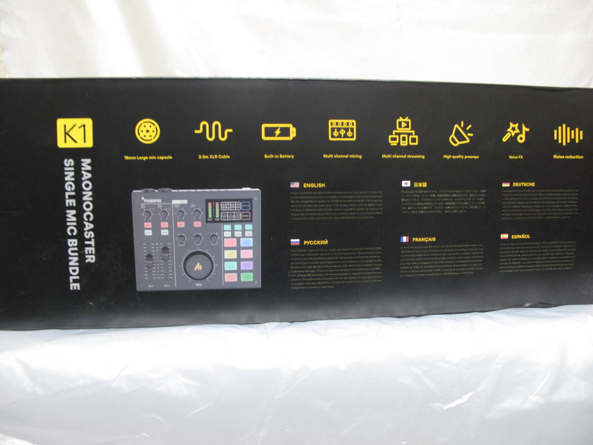 MAONOCASTER AU-AM100 K1maono- портативный аудио миксер акустическое оборудование 
