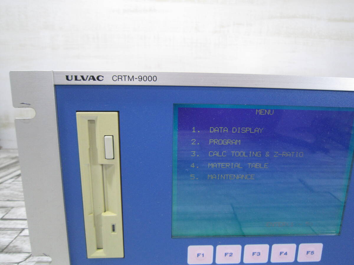 アルバック ULVAC 水晶発振式成膜コントローラ CRTM-9000_画像2