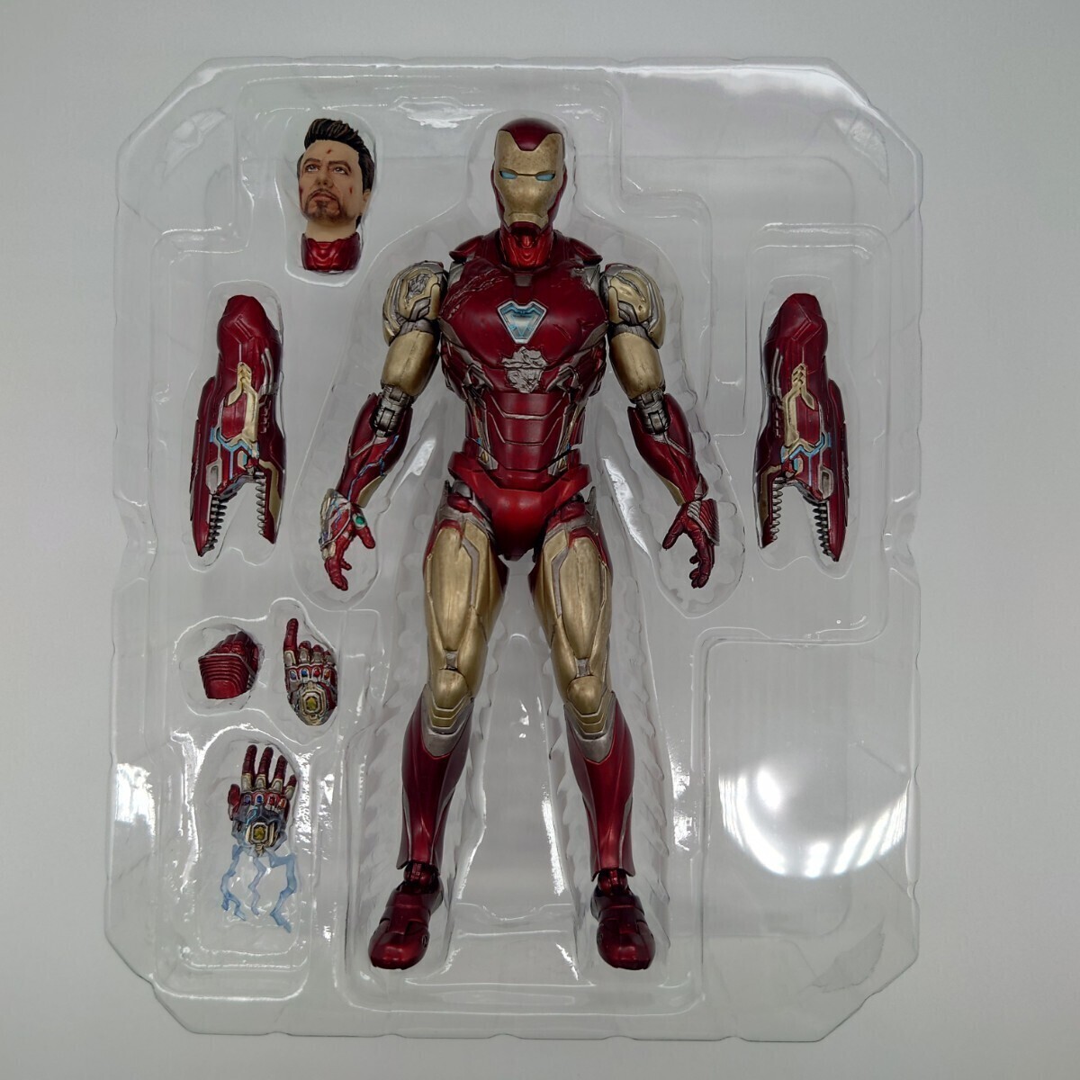 S.H.フィギュアーツ　アイアンマン マーク85 -《I AM IRON MAN》 EDITION- （アベンジャーズ／エンドゲーム）S.H.Figuarts_画像7