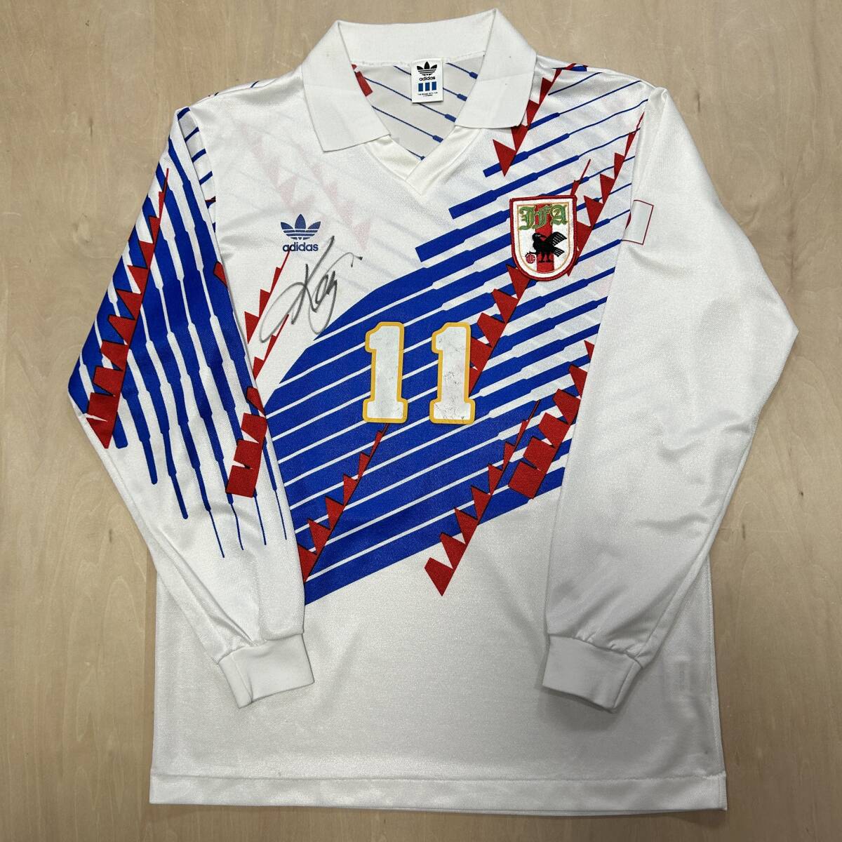 1995 95 日本代表 三浦知良 選手支給品 ユニフォーム カズ 1995 95 日本代表 三浦知良 選手支給品 ユニフォーム カズ