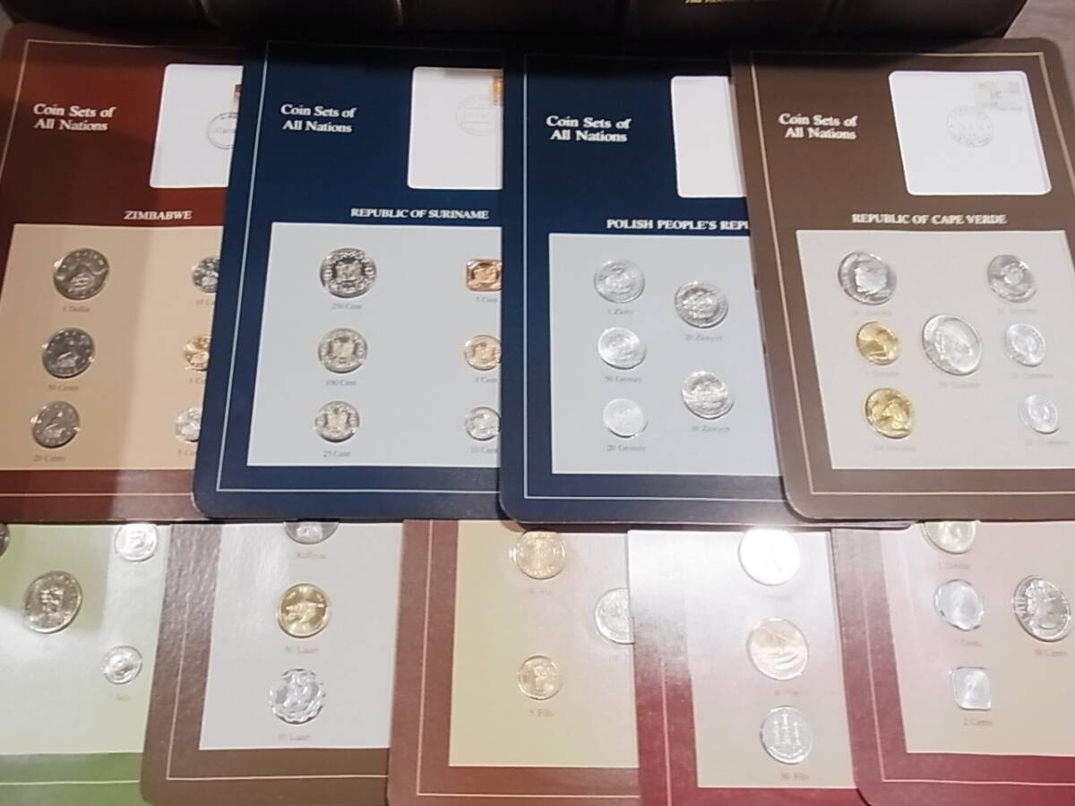 フランクリンミント COIN SETS OF ＡLL NATIONS 世界の国々のコインセット 160枚の画像5