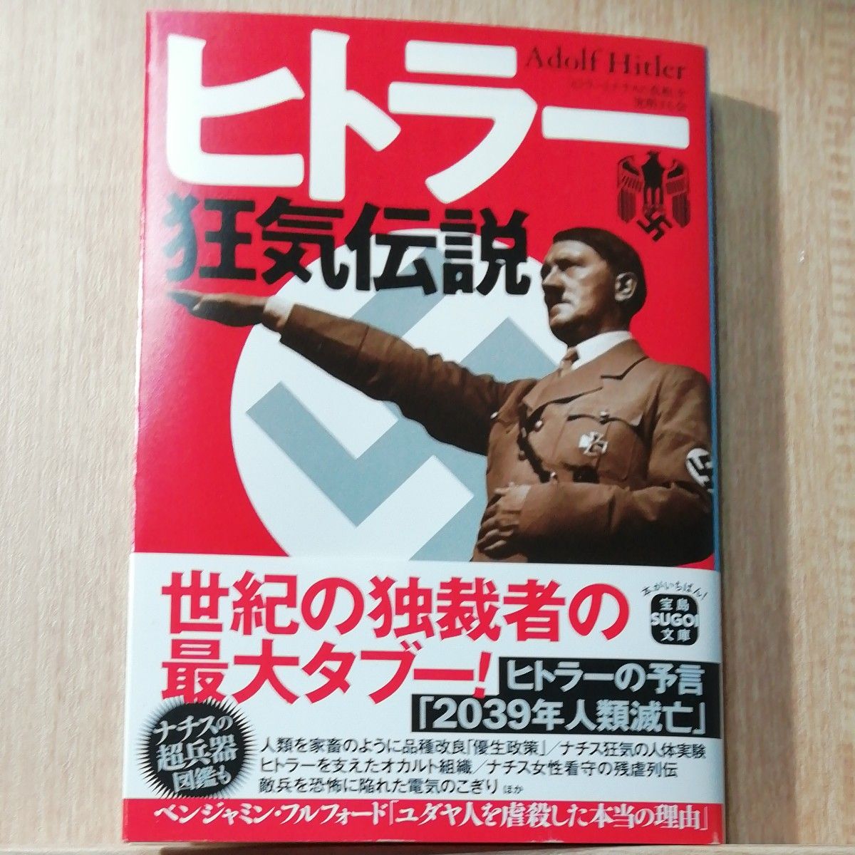 ヒトラー狂気伝説 （宝島ＳＵＧＯＩ文庫　Ａひ－４－１） 「ヒトラーとナチスの真相」を究明する会／著　第二次世界大戦　ホロコースト