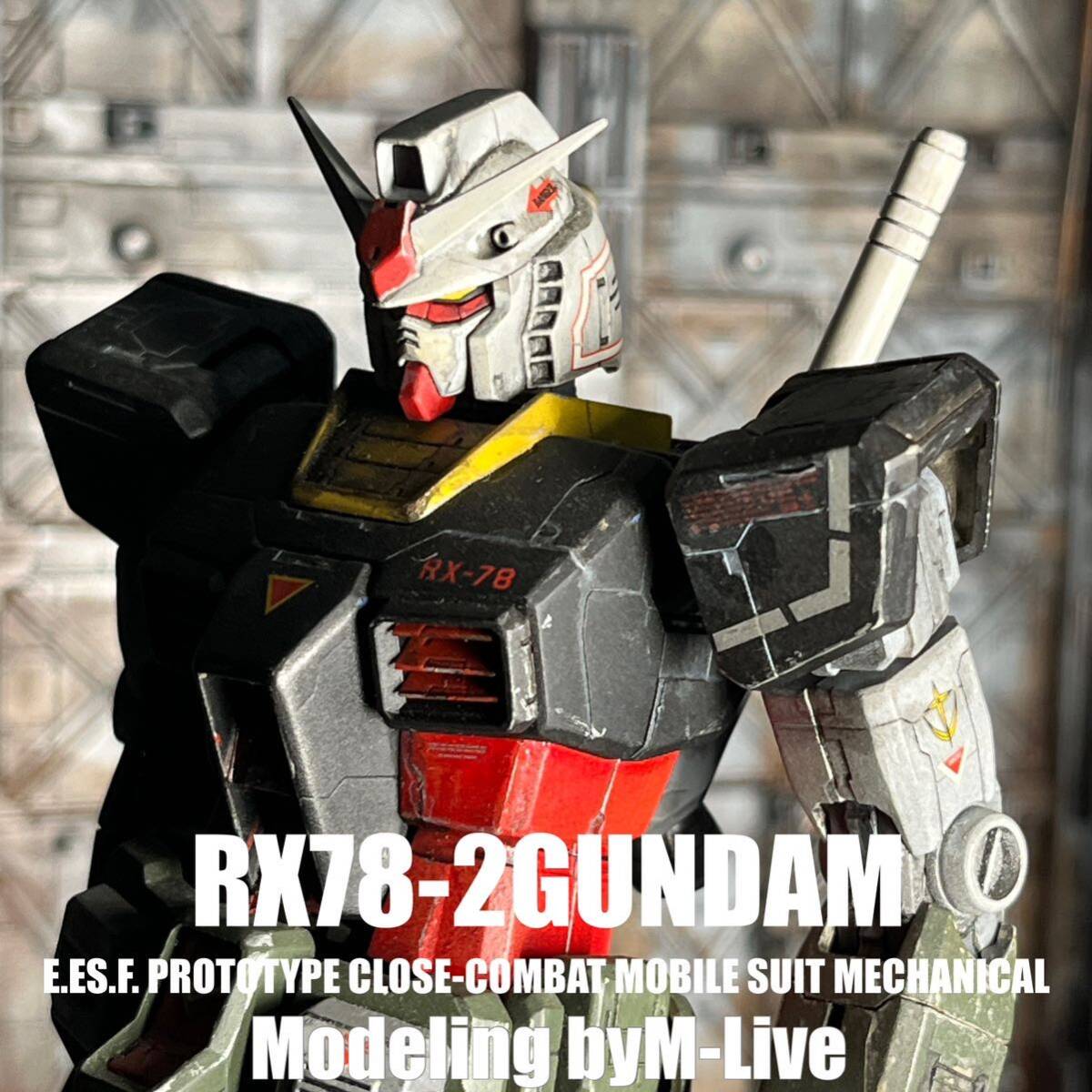 MG RX-78ガンダム リアルタイプカラー ガンプラ塗装済完成品_画像1