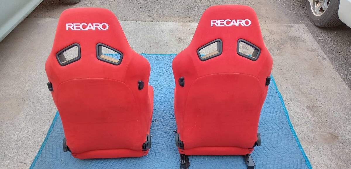 RECARO レカロ/SR7F KK100 レッド シート 2脚セットの画像2