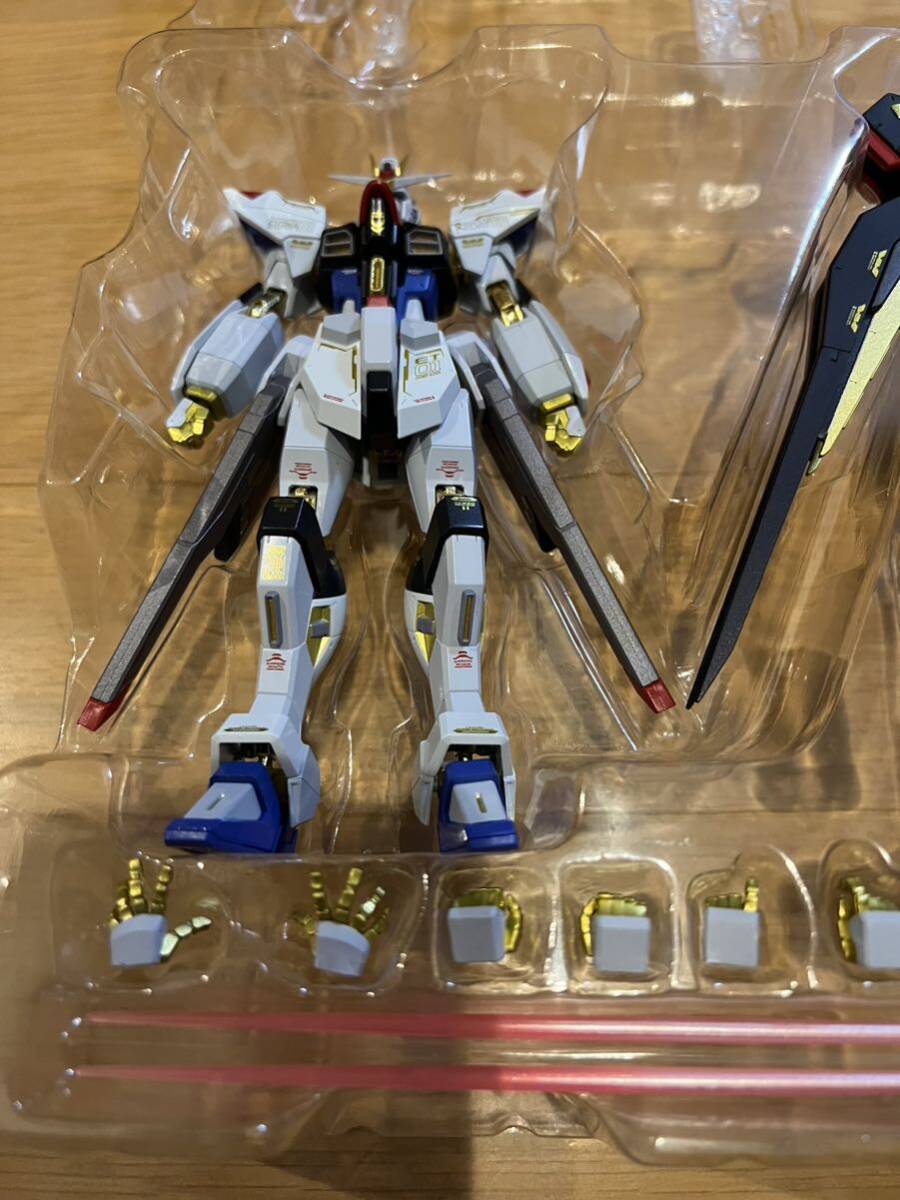 魂ウェブ商店限定 METAL ROBOT魂 ＜SIDE MS＞ ストライクフリーダムガンダム 20th Anniversary Ver.【開封品】メタルロボット _画像5