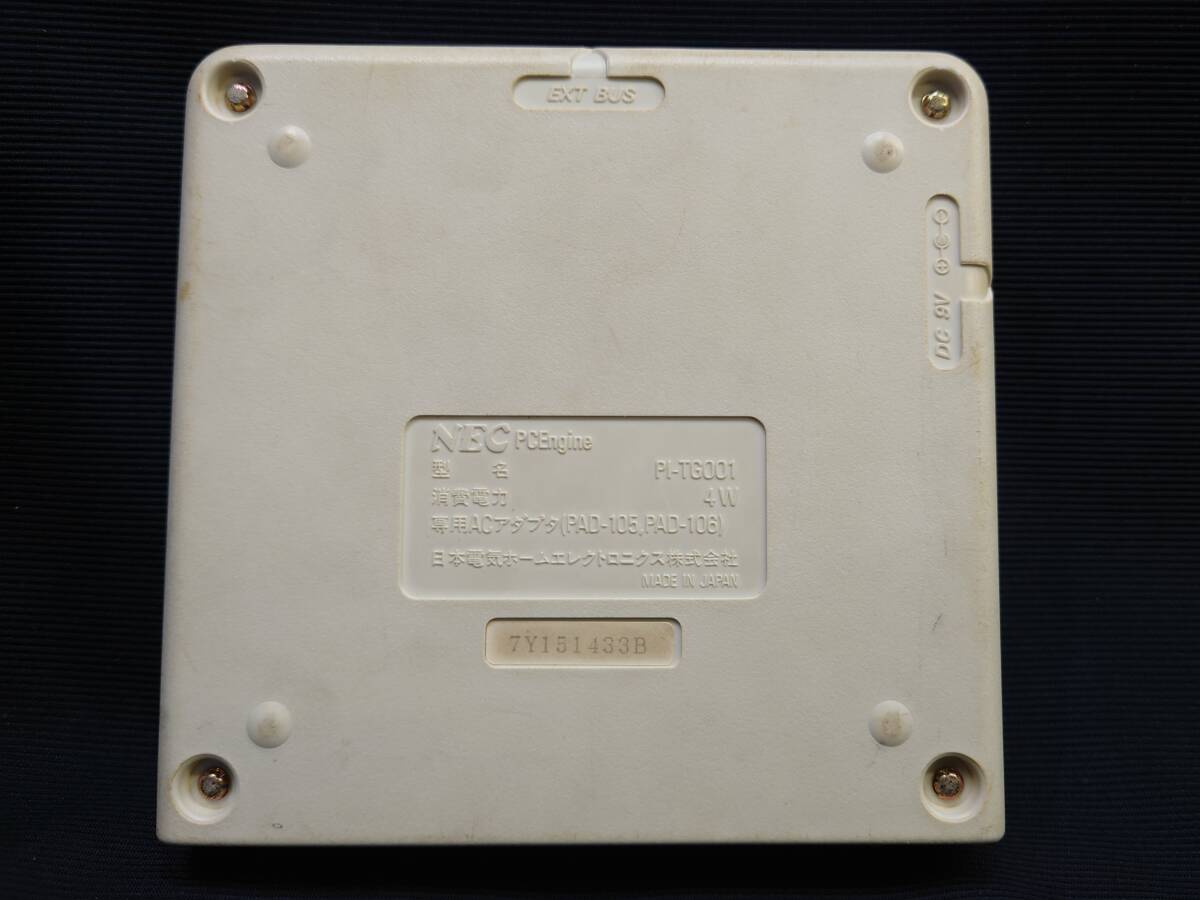 NECPCエンジン本体+ AVブースター（PI-AD2）動作品/ PCEngineAVBoosterの画像6