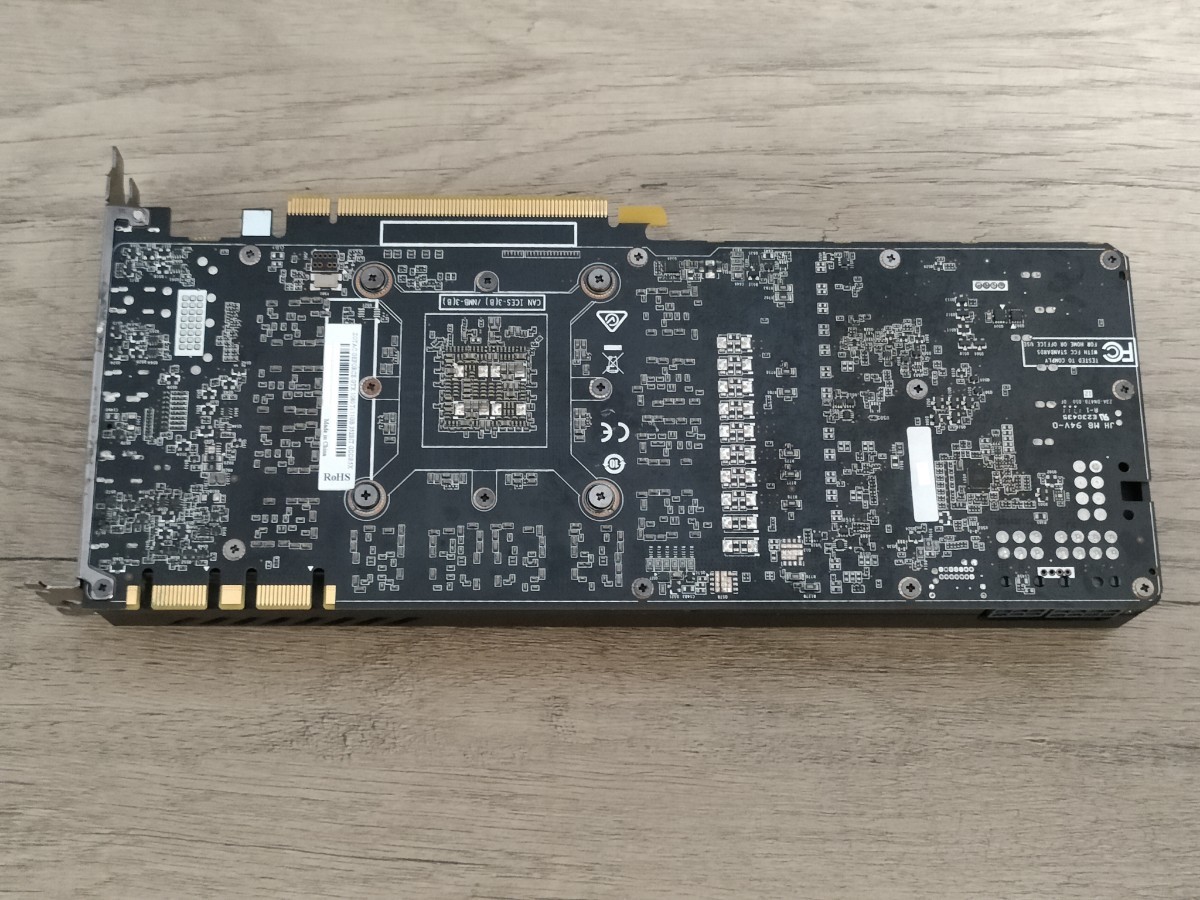 NVIDIA ZOTAC GeForce GTX1080Ti 11GB 【グラフィックボード】_画像6