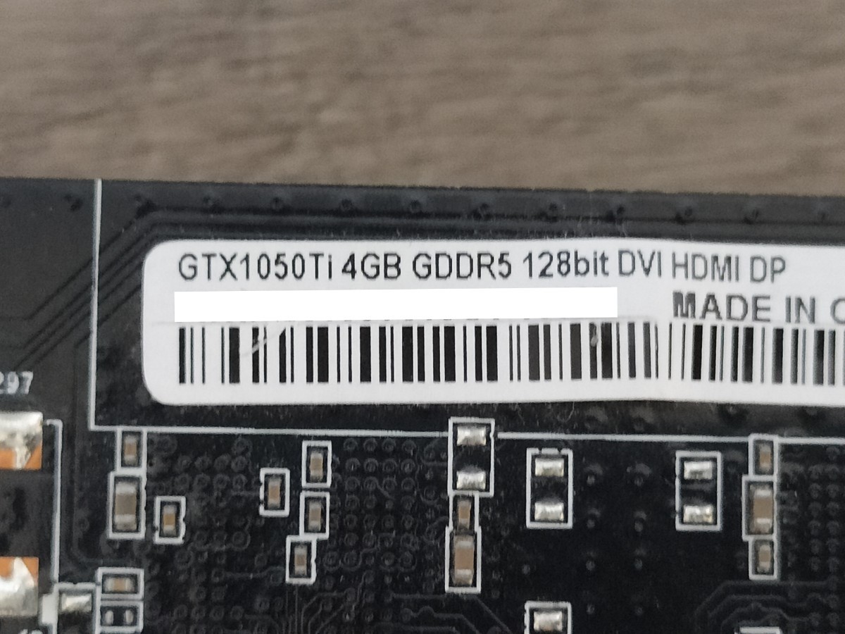 NVIDIA Palit GeForce GTX1050Ti 4GB 【グラフィックボード】_画像7