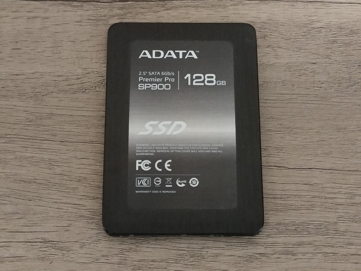 ADATA SP900 2.5inch SATA Solid State Drive 128GB 【内蔵型SSD】_画像1