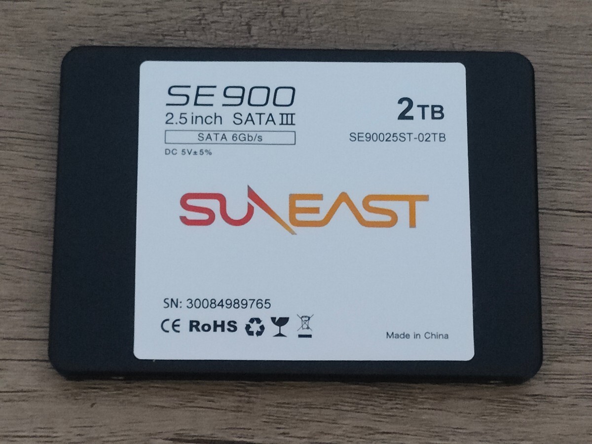 SUNEAST SE900 2.5inch SATA3 Solid State Drive 2TB 【内蔵型SSD】_画像1