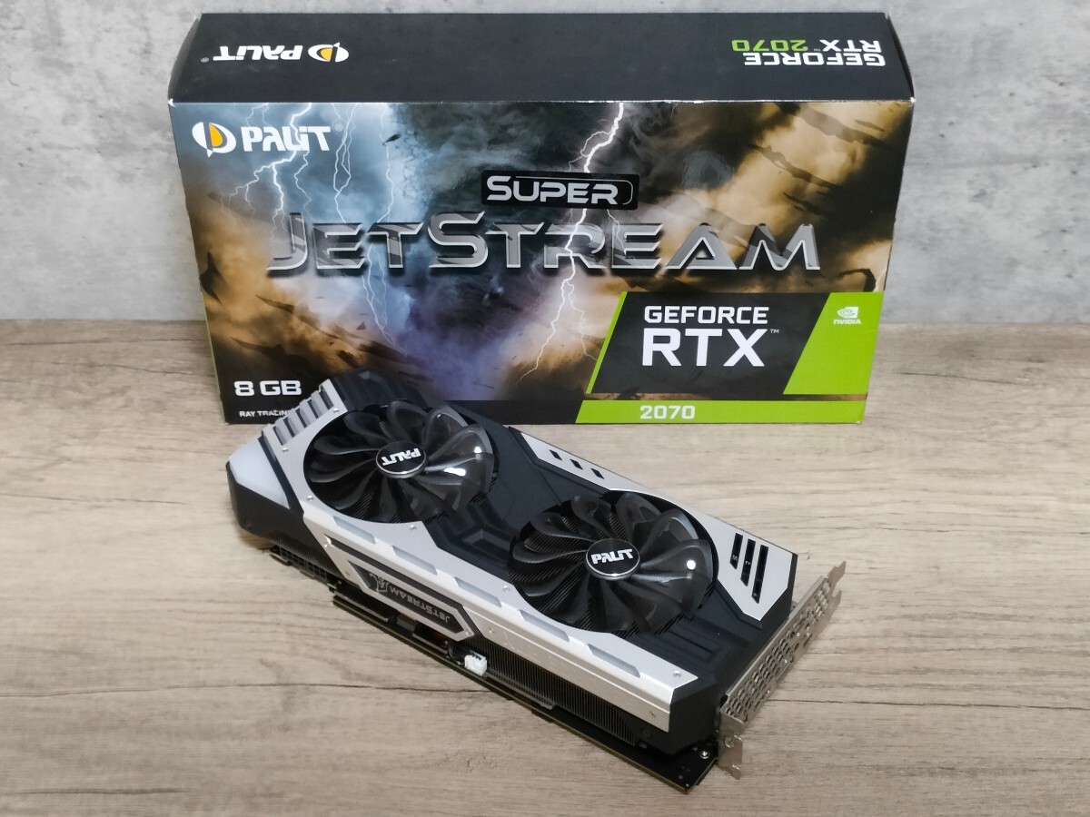 NVIDIA Palit GeForce RTX2070Super 8GB JET STREAM 【グラフィックボード】_画像1