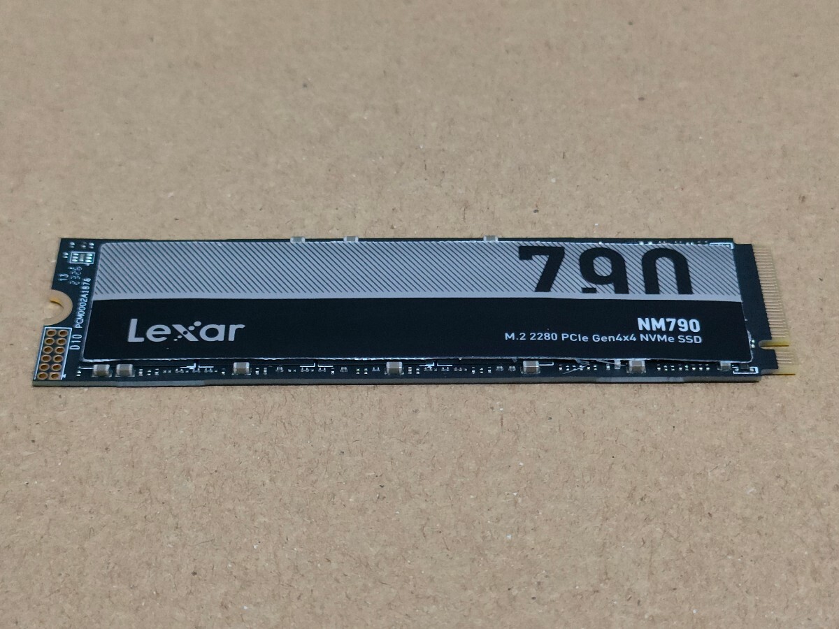 Lexar NM790 M.2 2280 PCIe Gen4×4 NVMe 4TB 【SSD】_画像5