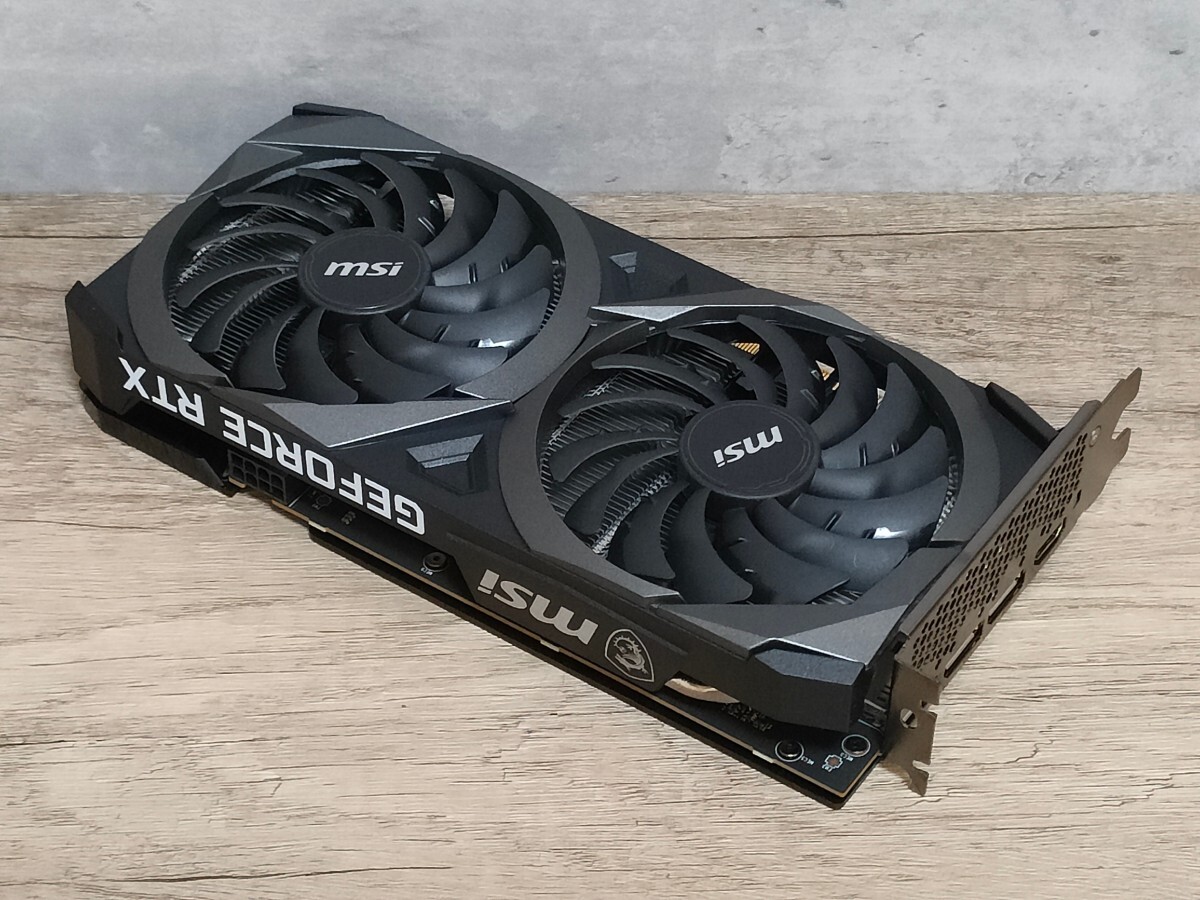 NVIDIA MSI GeForce RTX3060 12GB VENTUS 2X OC 【グラフィックボード】の画像1