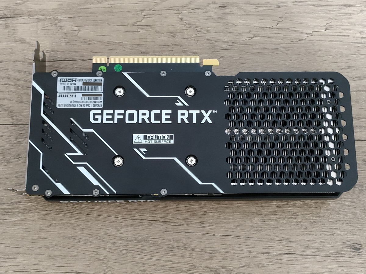 NVIDIA 玄人志向 GeForce RTX3060 12GB GALAKURO GAMING OC 【グラフィックボード】の画像6