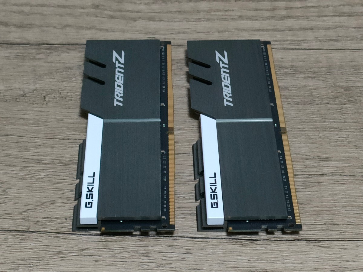 G.SKILL TRIDENT-Z DDR4-3200 16GB×2枚=計32GB 【デスクトップ用メモリ】　_画像6