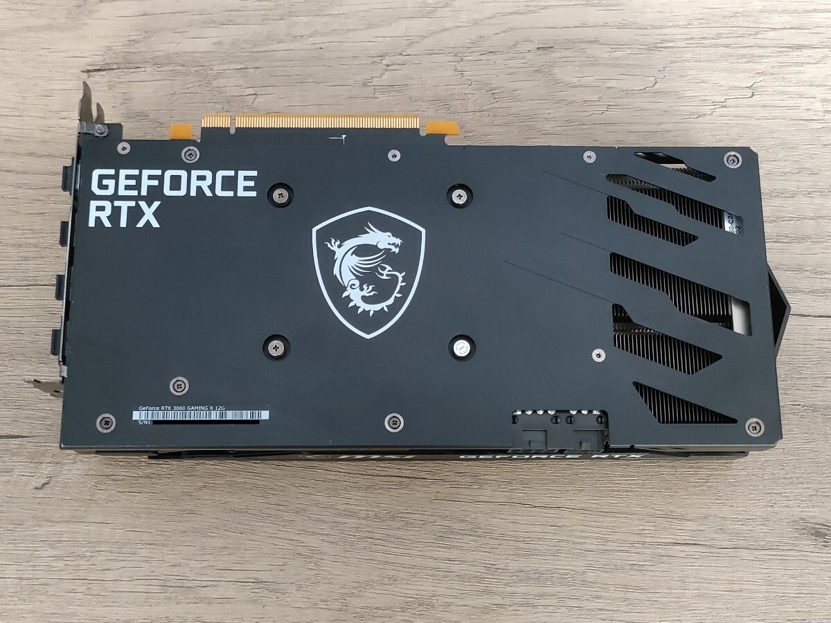 NVIDIA MSI GeForce RTX3060 12GB GAMING X 【グラフィックボード】の画像6