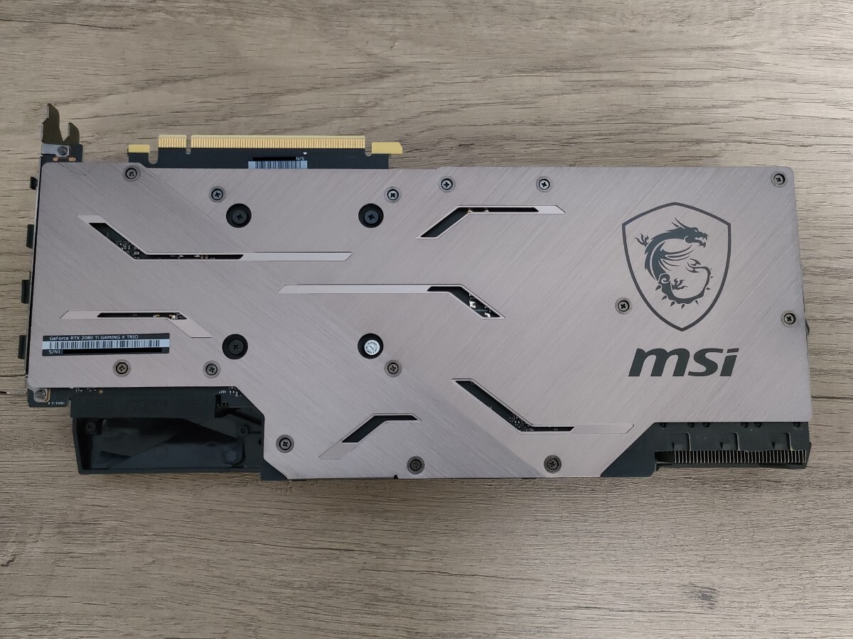 NVIDIA MSI GeForce RTX2080Ti 11GB GAMING X TRIO 【グラフィックボード】_画像7