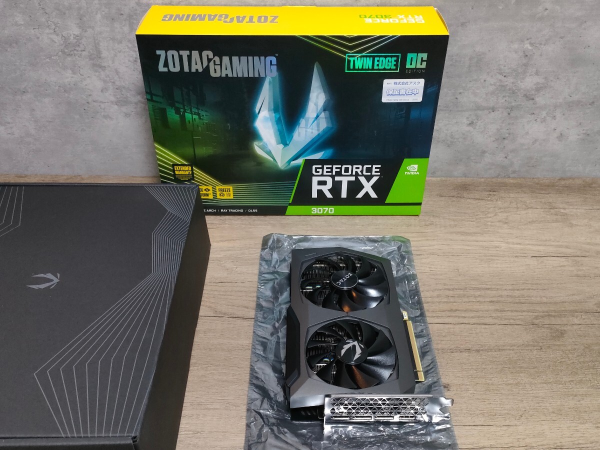 NVIDIA ZOTAC GAMING GeForce RTX3070 8GB TWIN EDGE OC 【グラフィックボード】_画像2