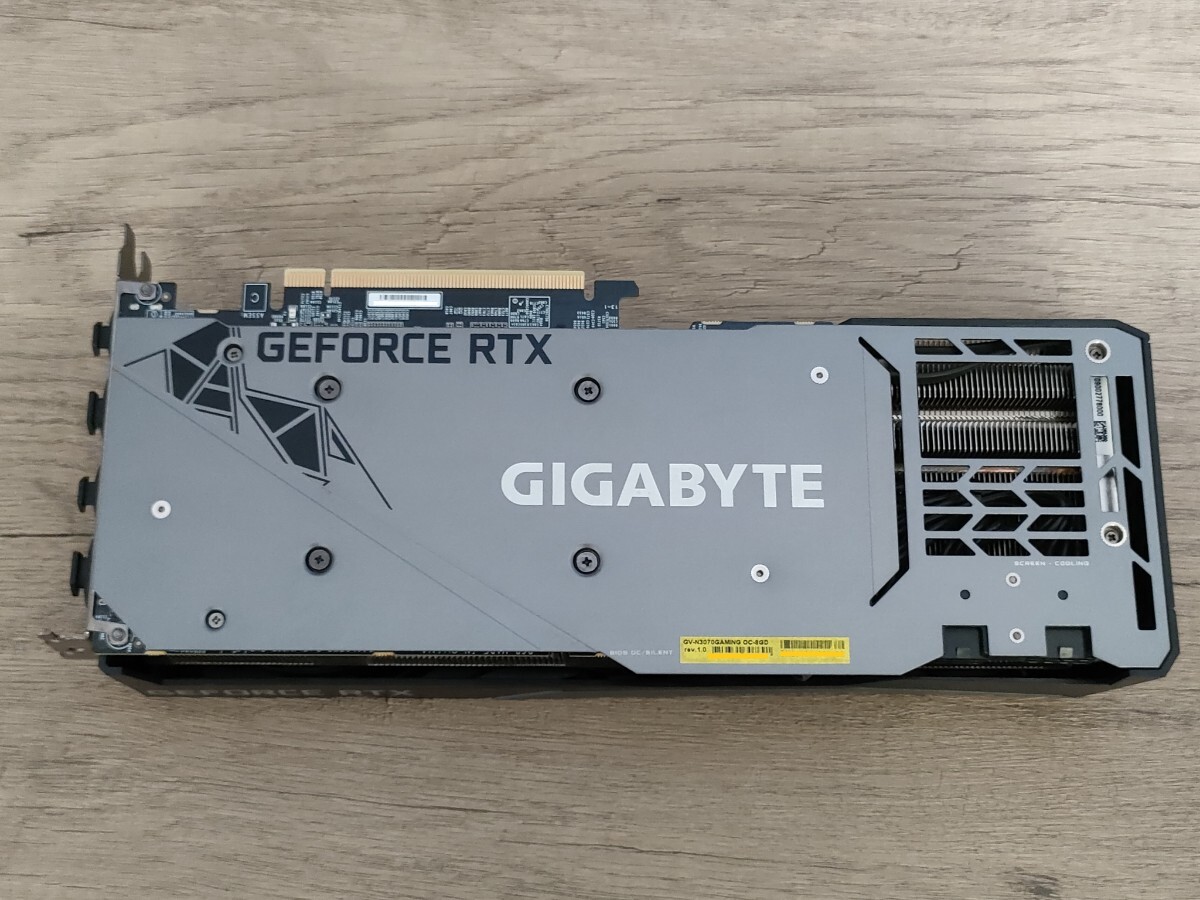 NVIDIA GIGABYTE GeForce RTX3070 8GB GAMING OC 【グラフィックボード】の画像7