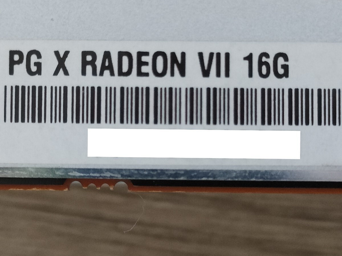 AMD ASRock Radeon VⅡ 16GB PHANTOM GAMING X 【グラフィックボード】の画像8