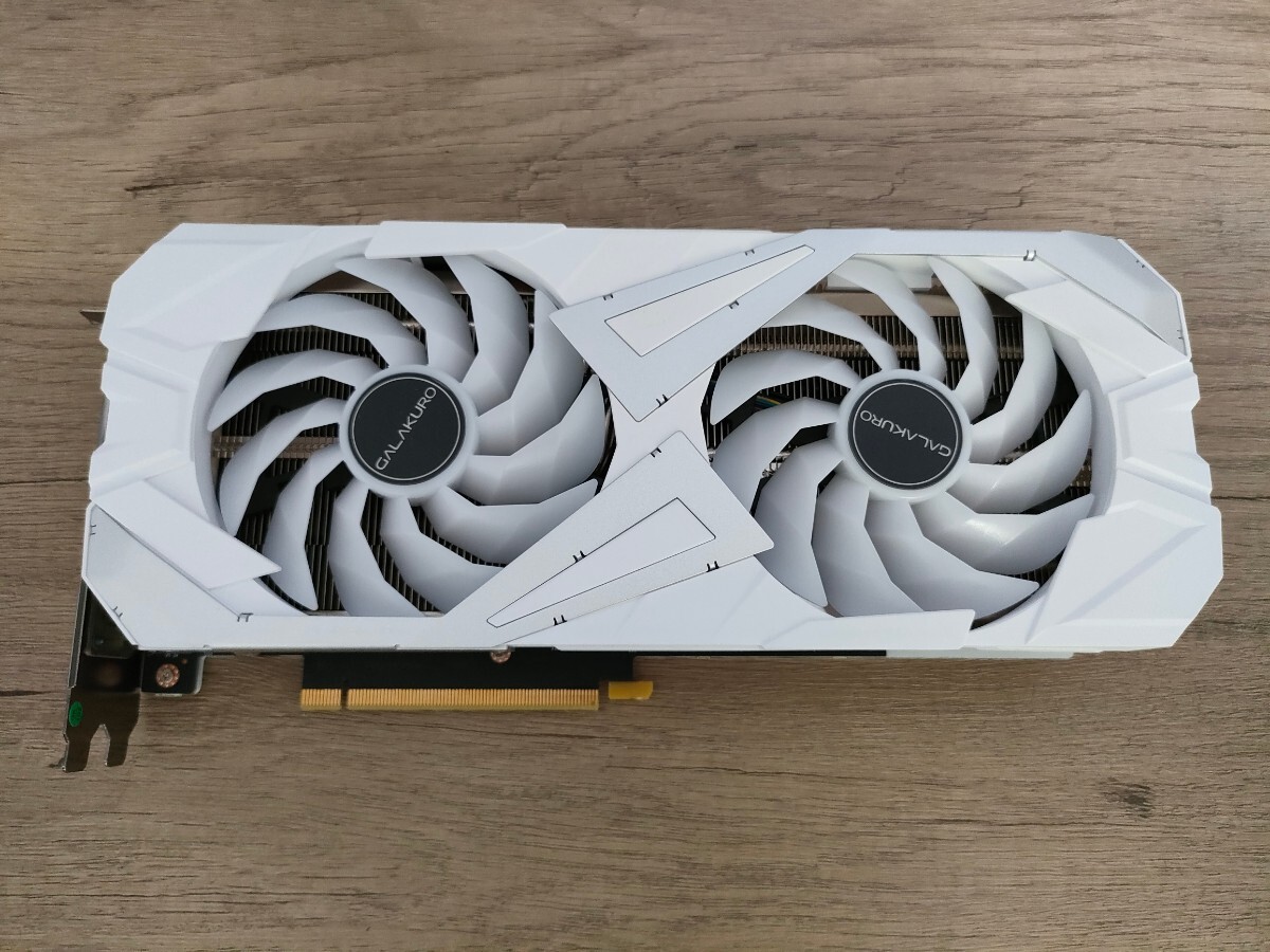 NVIDIA 玄人志向 GeForce RTX3060Ti 8GB GALAX GALAKURO EX White LHR 【グラフィックボード】の画像2