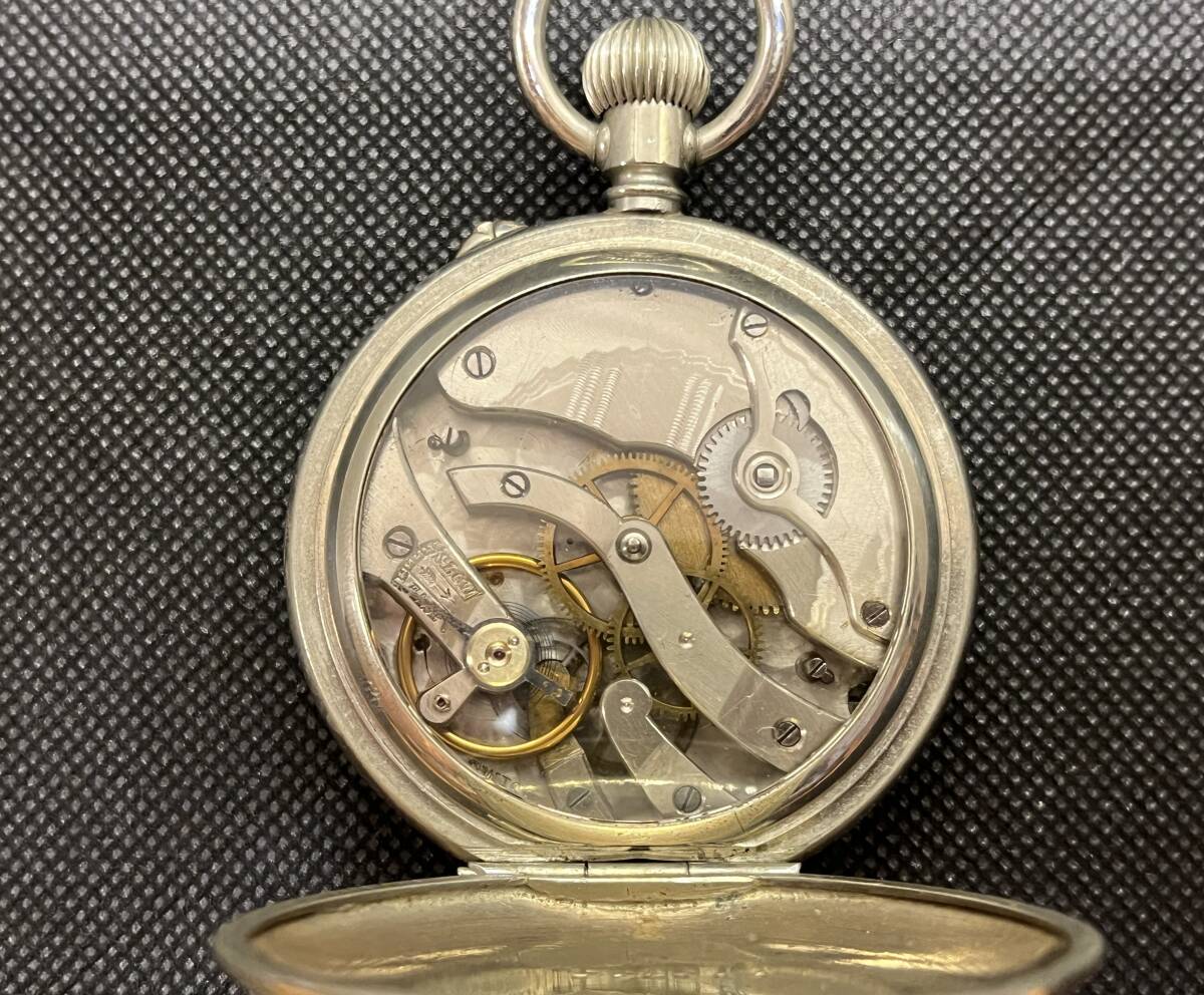 EUREKA REGISTERED スモールセコンド付き 懐中時計アンティーク(Antique pocket watch）★同梱可　No.1111