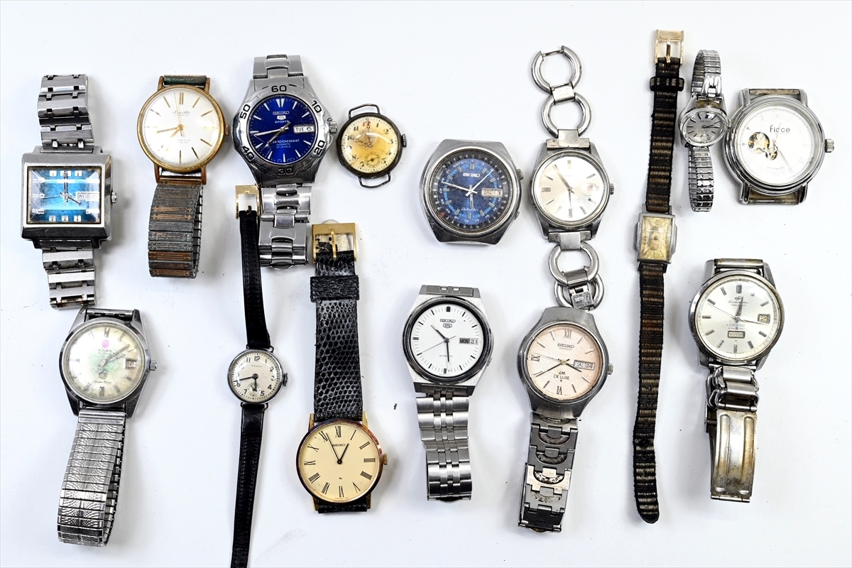 機械式 腕時計 15本セット RADO/SEIKO/ADVAN/CITIZEN/LM/SEIKOMATIC/5 