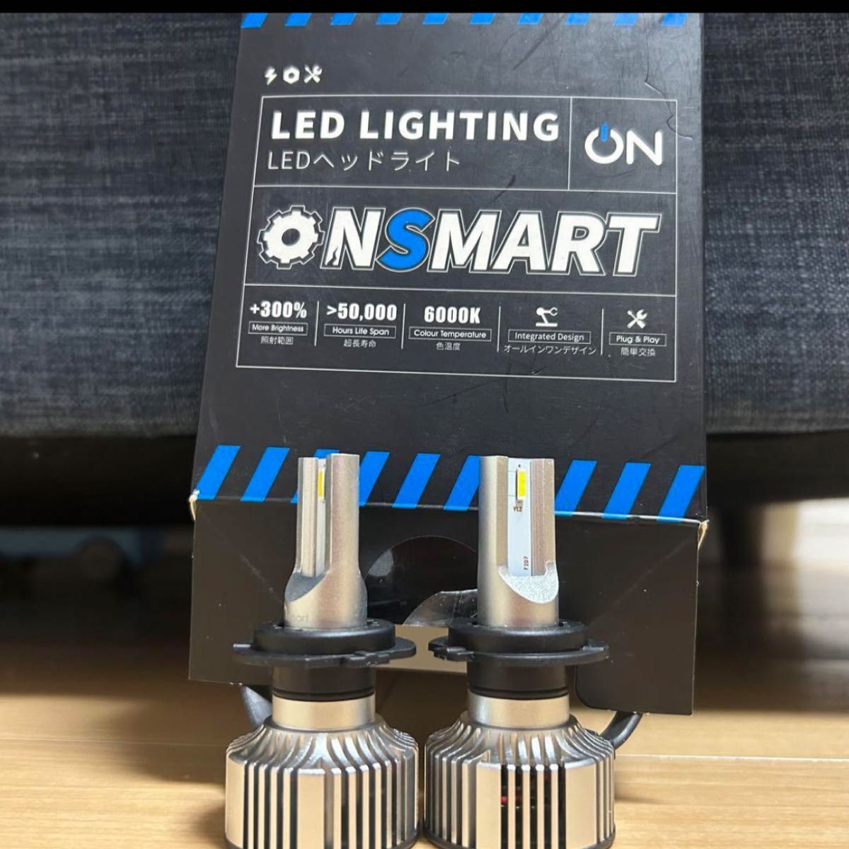 【値段交渉歓迎】 ONSMART H7 LED   h7 ヘッドライト バイク 爆光 車検対応  ヘッドライト LED ホワイト