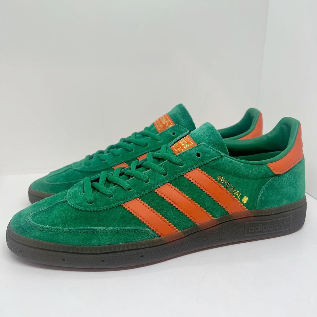 一回使用 美品 レア★アディダス adidas 26.5cm US8.5 HANDBALL SPZL ハンドボール スペツィアル BD7620 セント・パトリック・デーの画像1