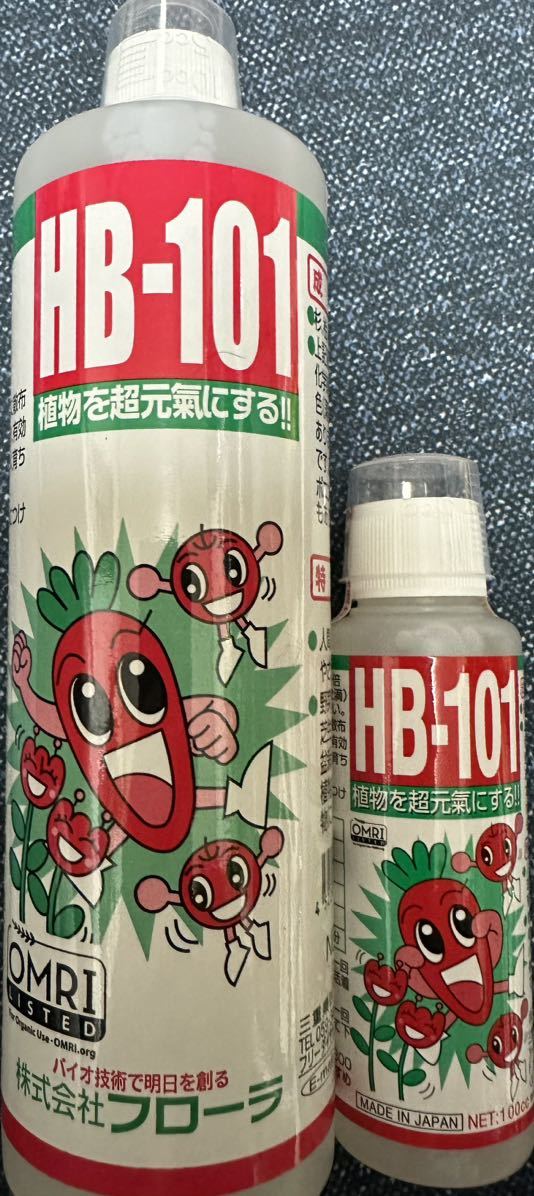 HB 101フローラ 天然植物活力液 500ccと100cc合計600cc送料520円_画像1