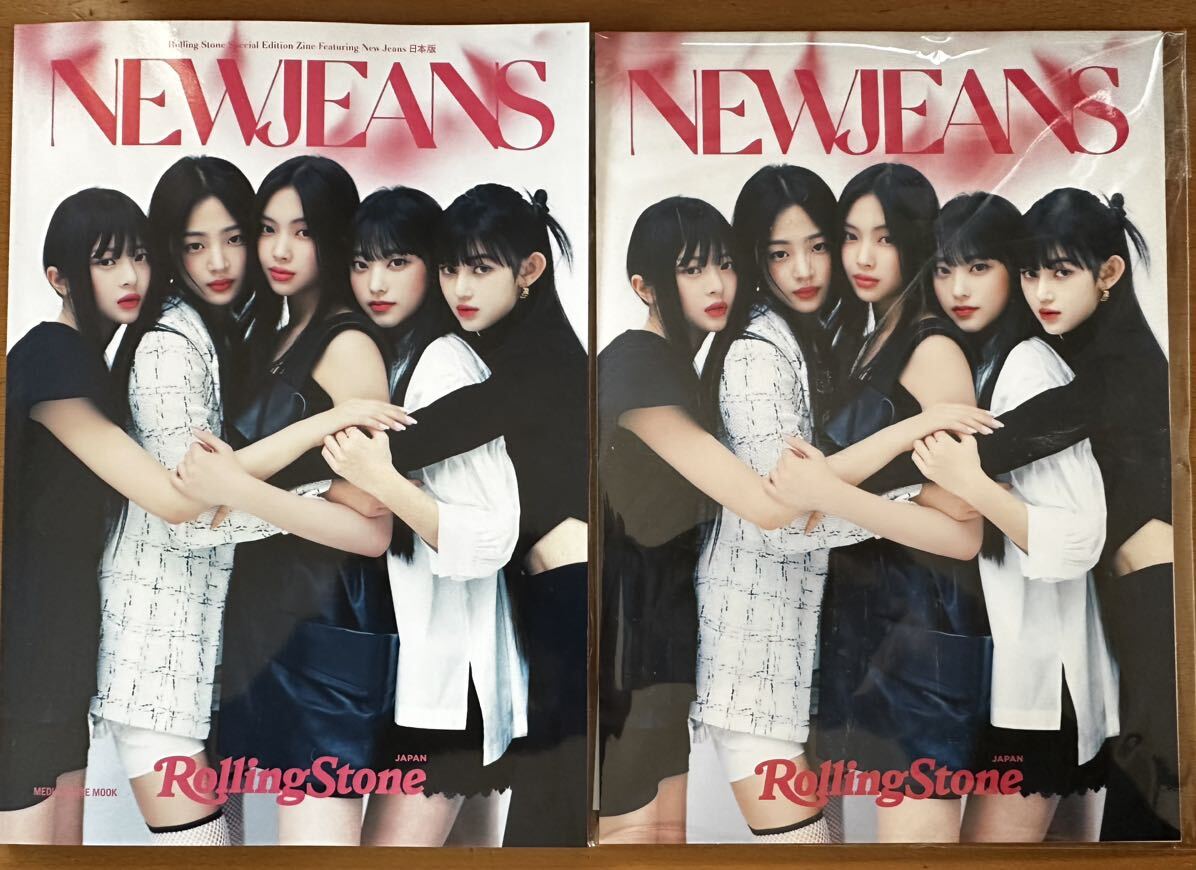 New Jeans ムック本 Rolling Stone Special Edition Zine Featuring NewJeans 日本版 B6フォトカード５枚付 K-POP 定価5460円の画像1