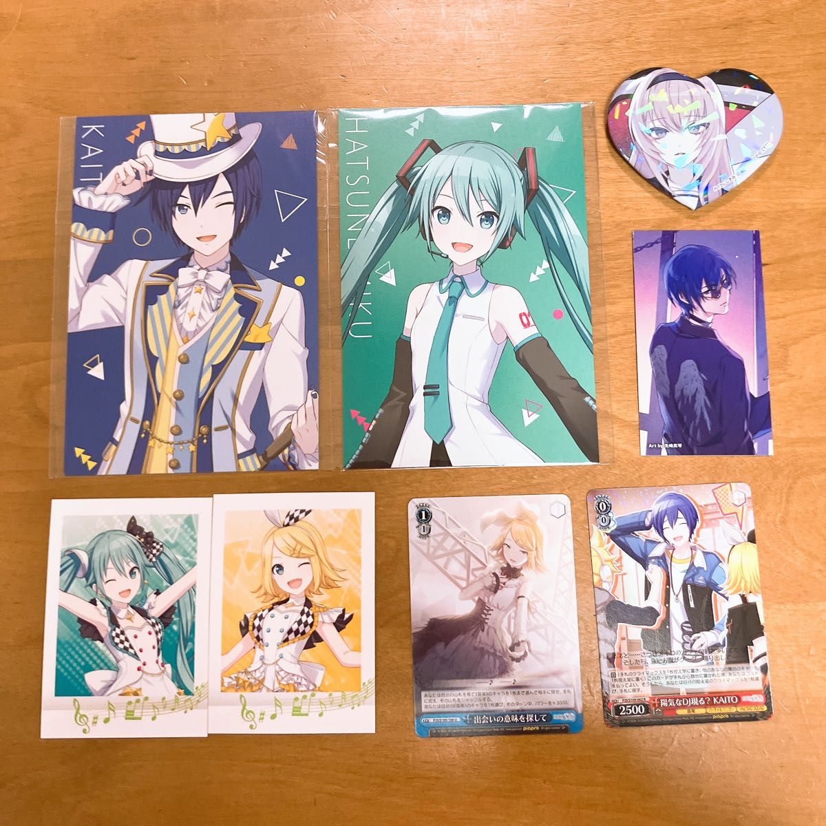 プロセカ KAITO 初音ミク 巡音ルカ 鏡音リン アニメイト特典 プロセカ KAITO 初音ミク 巡音ルカ 鏡音リン アニメイト特典