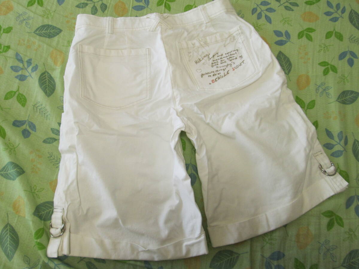 green Club Snoopy embroidery short pants 9