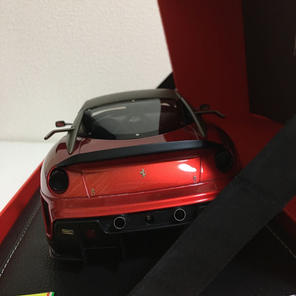 【超レア新品】1/18 フェラーリ 599XX BBR Ferrari フェラーリ 599XX Race Version 2009 レッド 250台限定 P1815-2 1:18 ミニカー _画像10