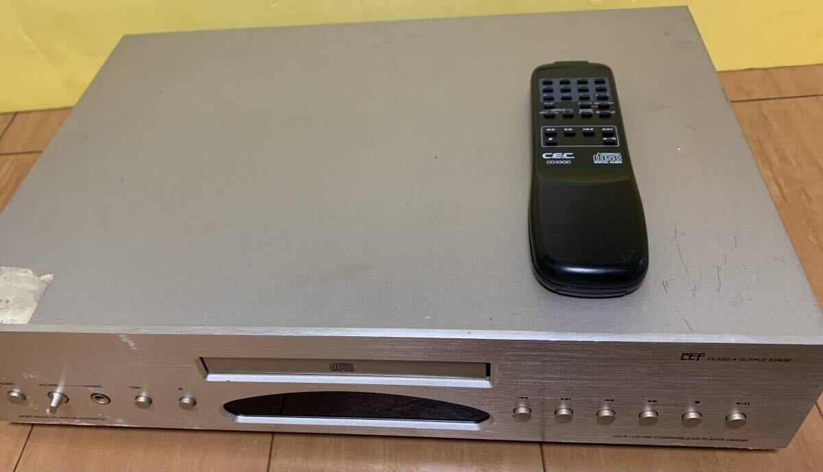 CEC CD3300 CDプレイヤー バーブラウン社製24bit