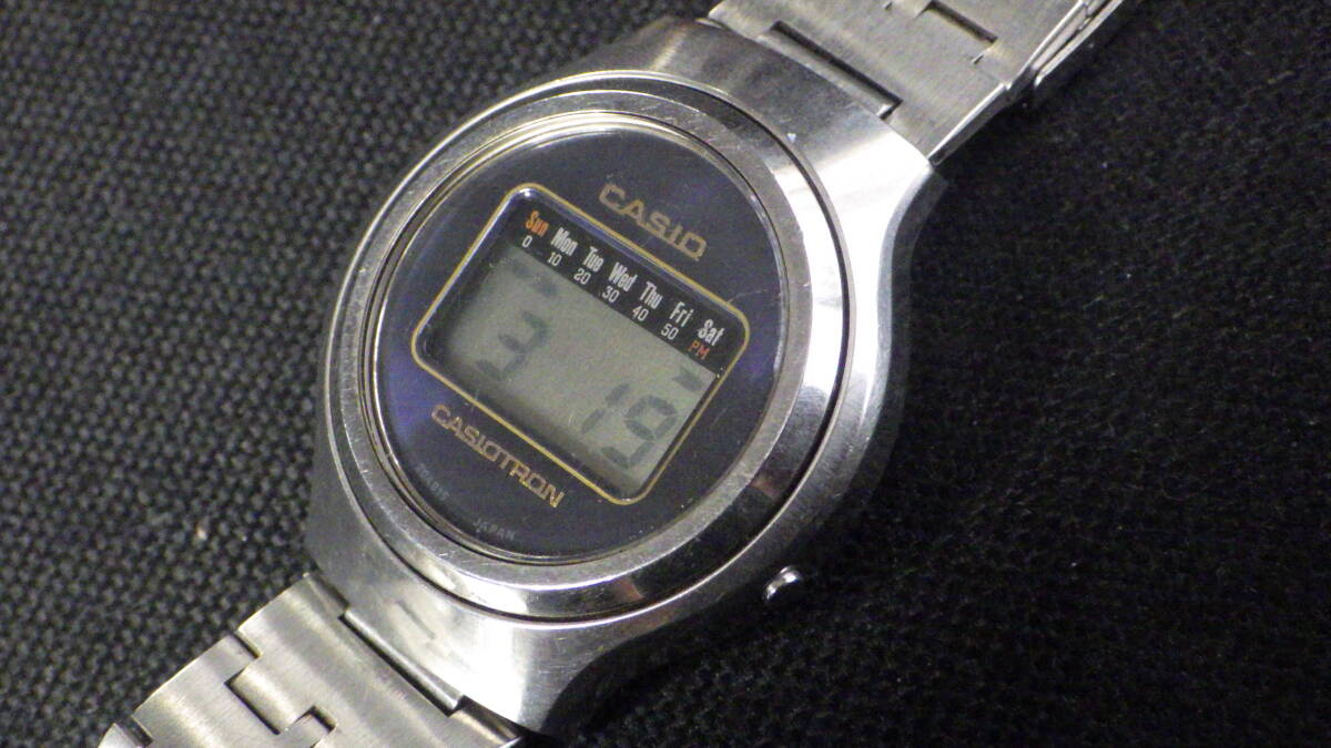 カシオ CASIO カシオトロン【R-11】メンズ デジタル腕時計 ジャンク品_画像7