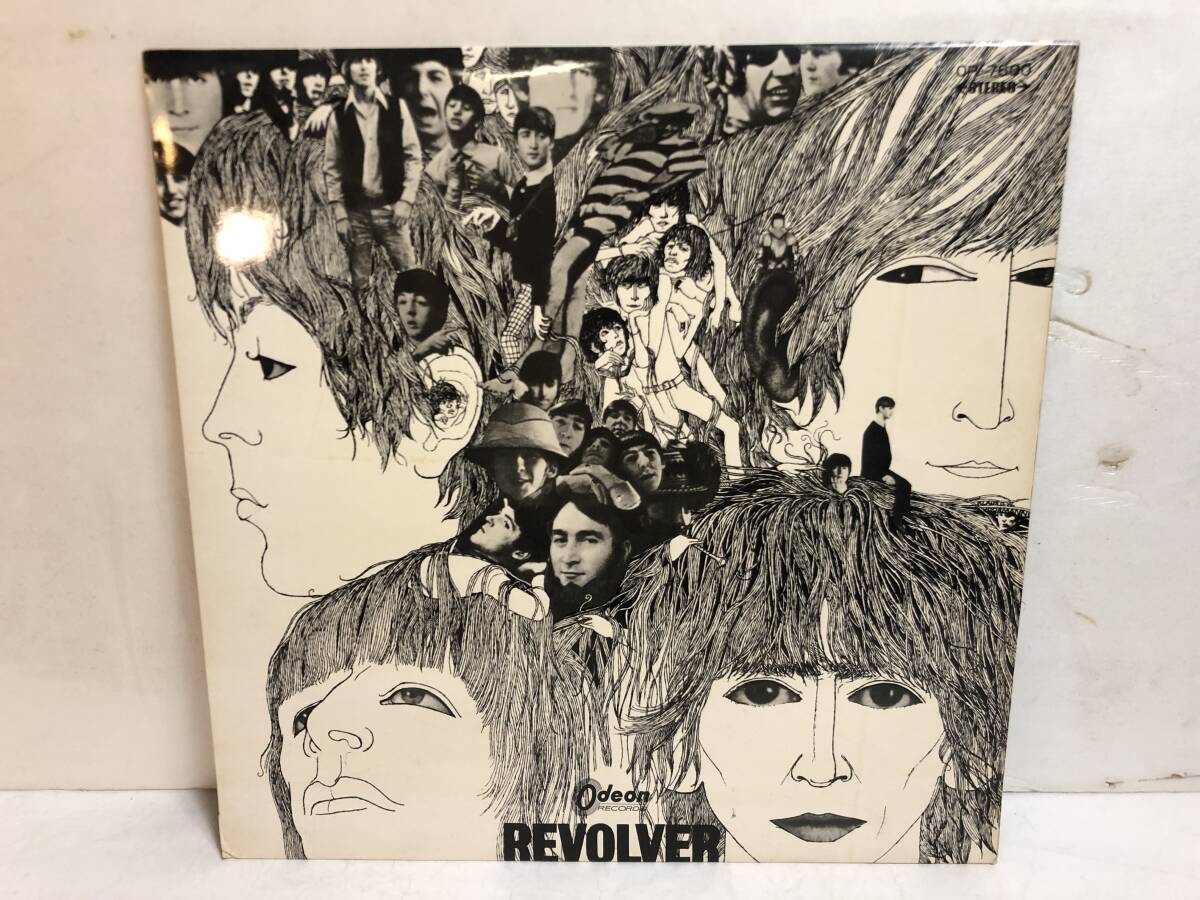 40314S 赤盤 12inch LP★ビートルズ/THE BEATLES/REVOLVER★OP-7600_画像1