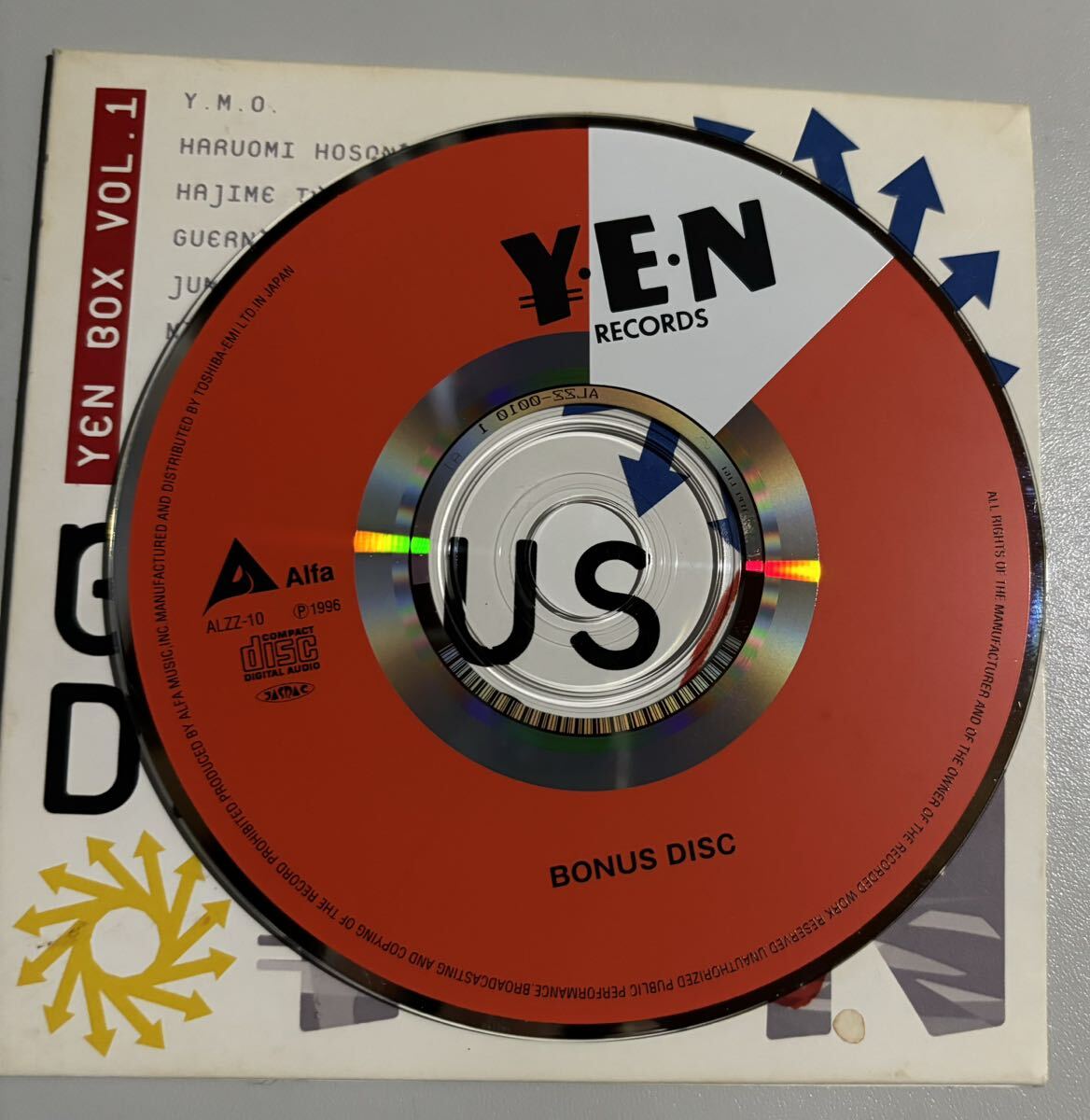 YEN BOX VOL.1 ボーナスディスク　賞与　CD_画像3