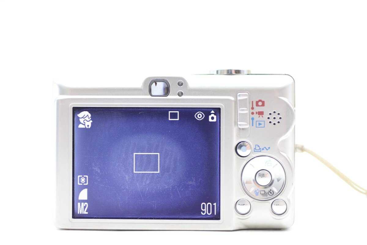 Canon IXY DIGITAL 60 PC1158 コンパクトデジタルカメラ キヤノン イクシー デジカメ シルバー バッテリー/充電器（B2532）の画像4