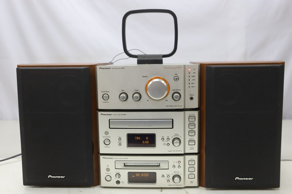 Pioneer パイオニア ミニコンポ MOS5 A-N701 PD-N901 MJ-N901 S-N701(F2787)の画像1