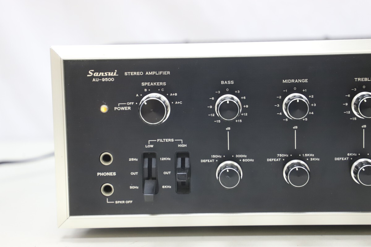 SANSUI サンスイ AU-9500 プリメインアンプ(E2799)の画像3