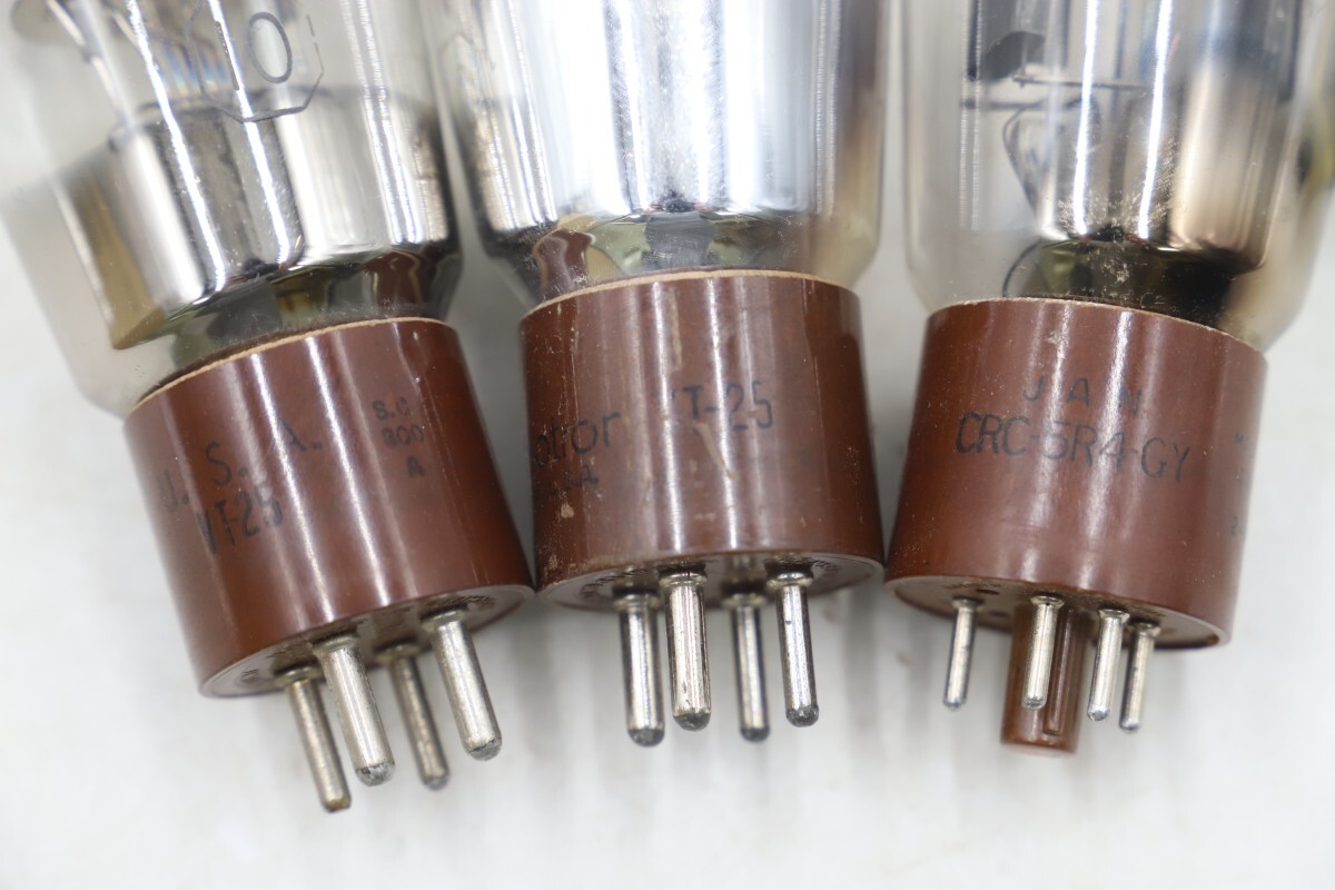  vacuum tube RCA JAN CRC-5R4GY / VT-25 3 point (B2826)