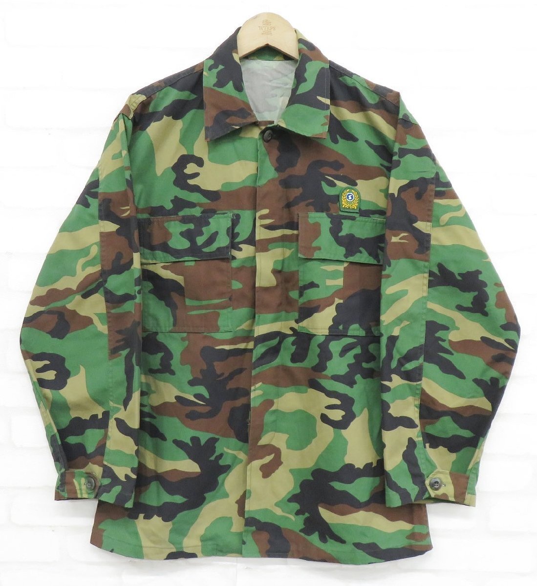7T0587■韓国軍 フィールドジャケットの画像1