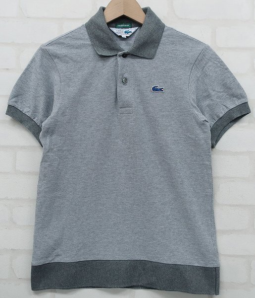 3T2803■クリックポスト対応商品■ラコステ SHIPS別注 CHEMISE LACOSTE 半袖ポロシャツ LACOSTE シップス_画像1