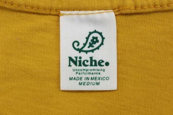 2T0874# click post correspondence commodity #Niche pigment dyeing V neck T-shirt nichi