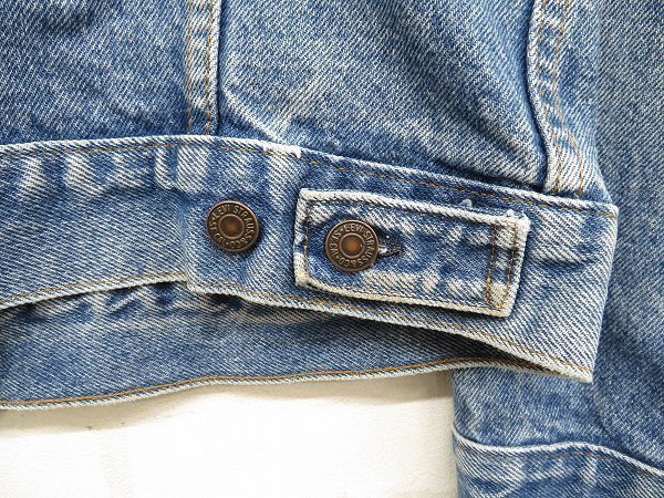 6T8375■リーバイス 70506-0216 デニムジャケット USA製 Levi’s Gジャン ビンテージ_画像7