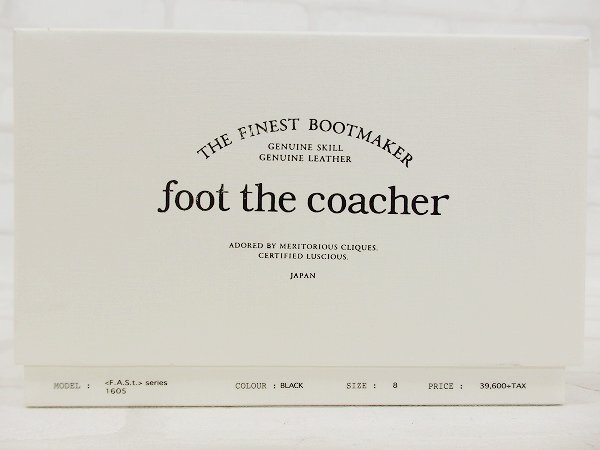 1S1902■新品 footthecoacher F.A.S.t series 1605 フットザコーチャー_画像7