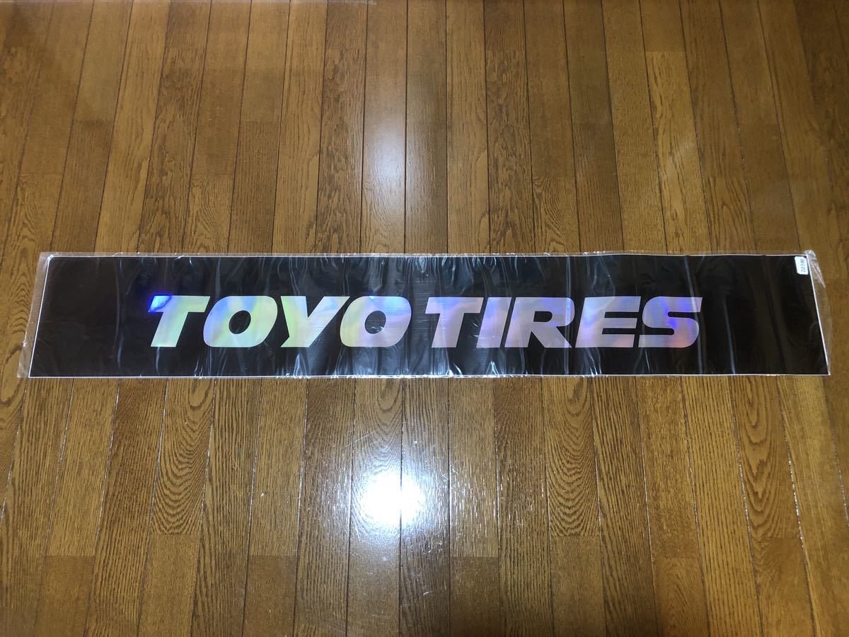 TOYOTIRES トーヨータイヤ ハチマキ ステッカー ホログラム_画像1