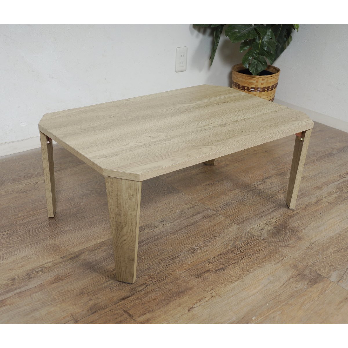 [ free shipping ] 75. width Anne te-k style wide folding table FF11562