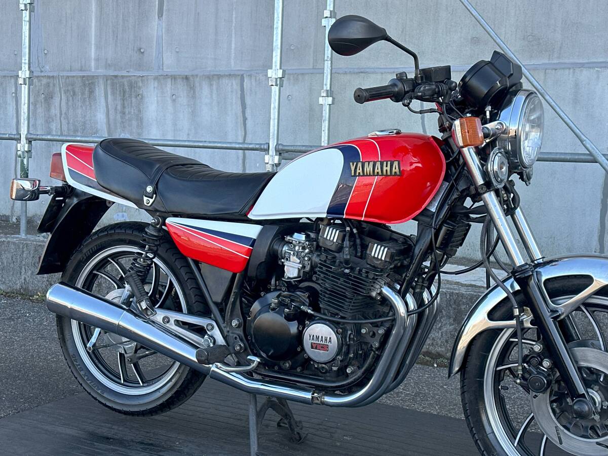 超極上XJ550 ペケジェー!! 大人気YSPカラー!! エンジン絶好調!! 状態最高!! ヤマハ YAMAHA エンジン実働 動画あり 旧車絶版車 XJ400 XJR400の画像2